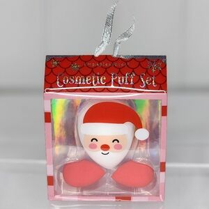 Santa Cosmetic Puff Set